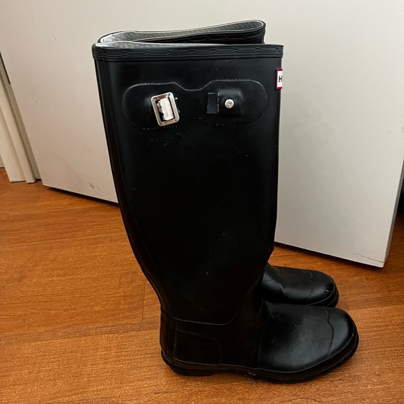Hunter Boots Tall Black - Picture 4 of 10